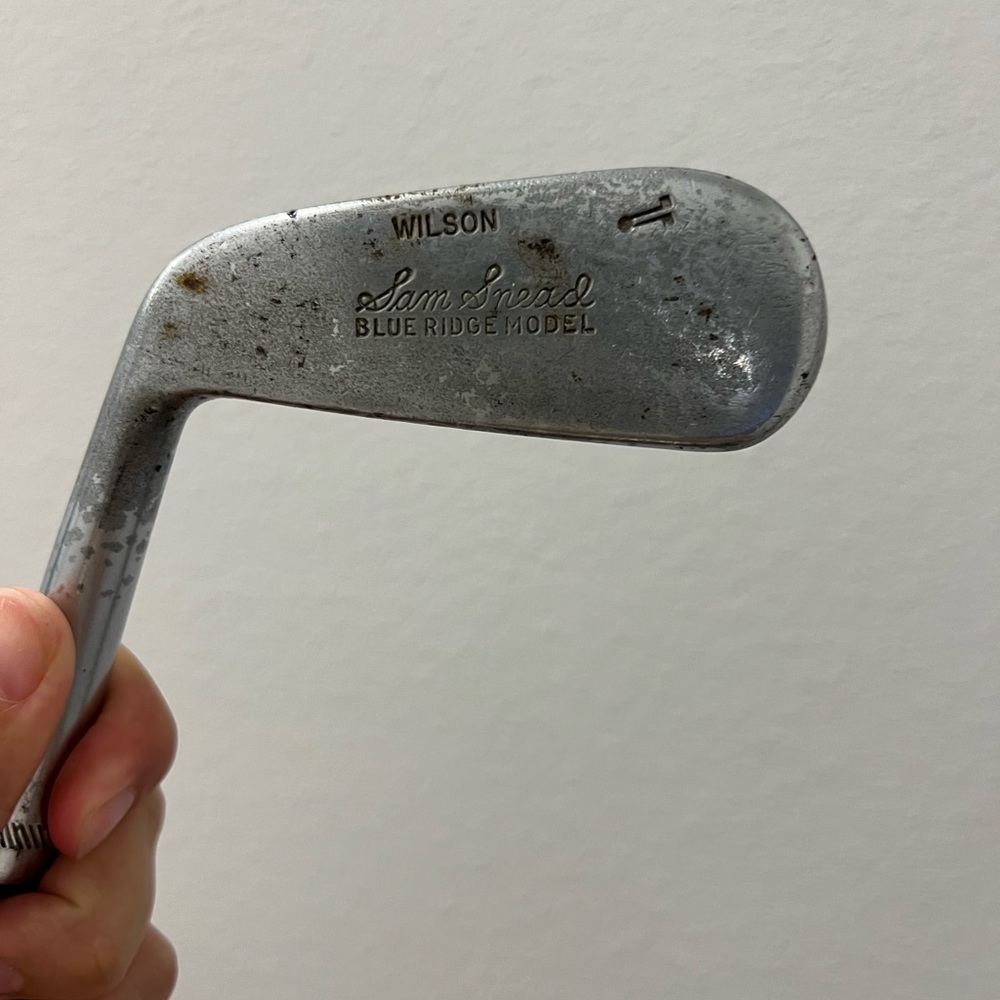 Left handed Wilson Sam Snead Blue Ridge